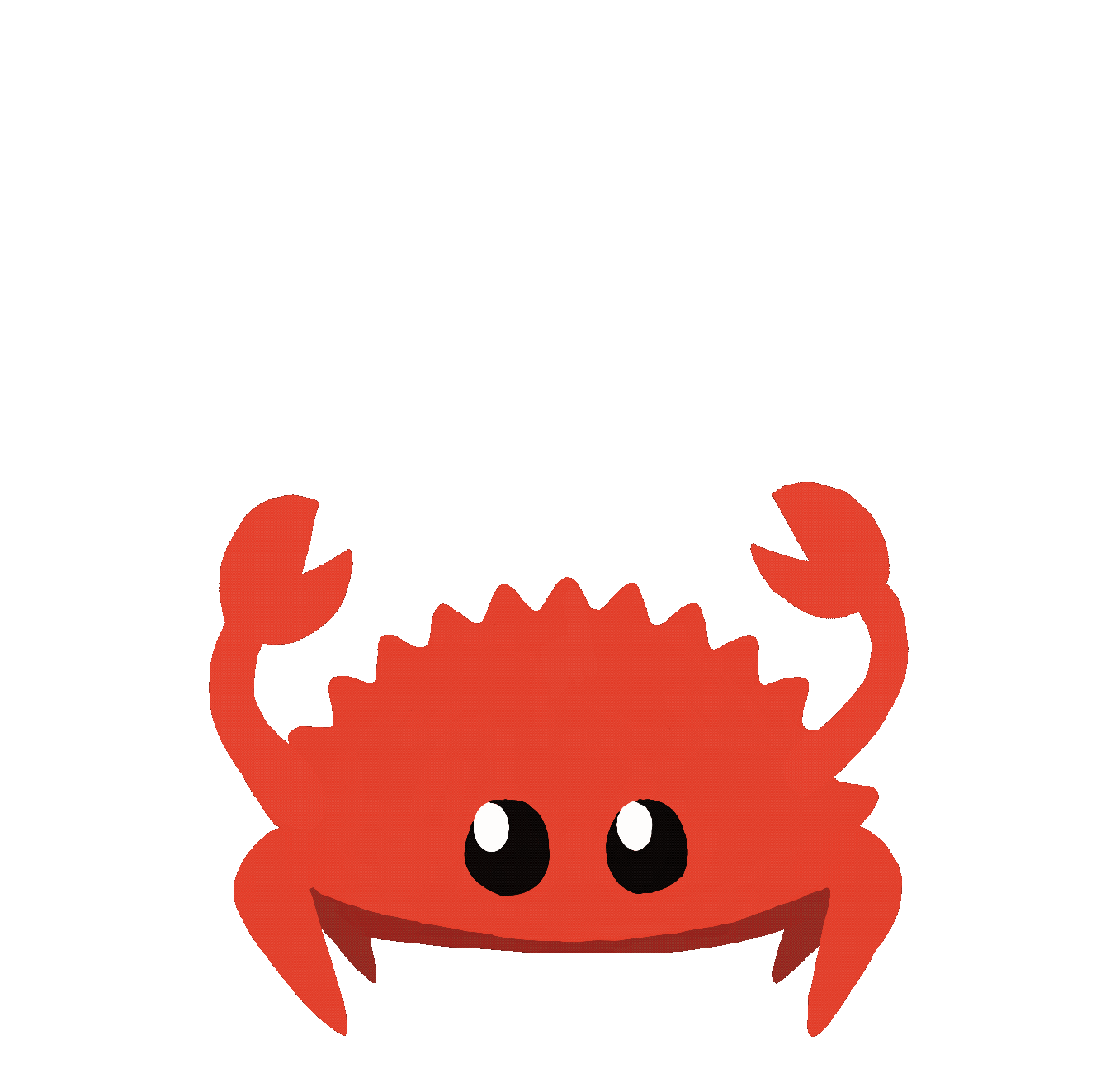 panicking crab